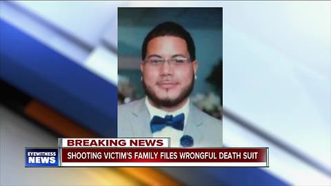 Shooting victim's family files wrongful death suit