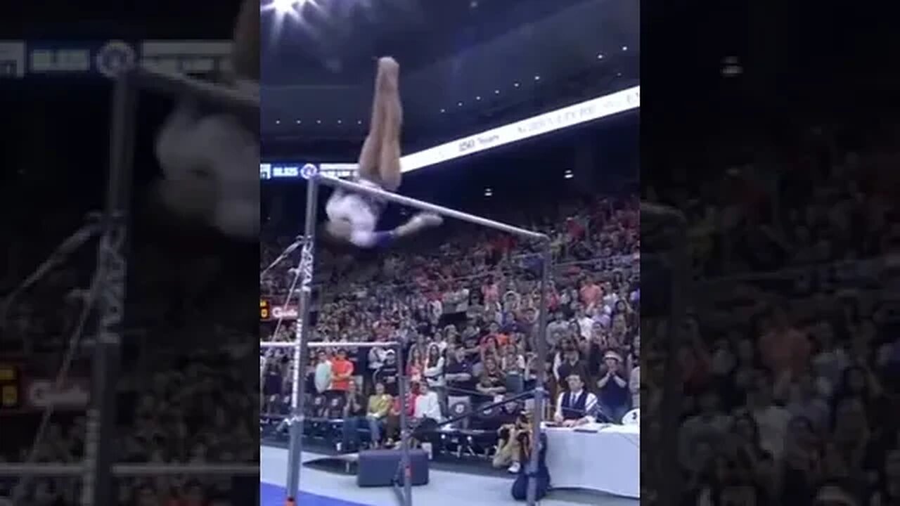 Sunisa Lee 9.95 on Bars - Georgia at Auburn 2/24/23 #shorts