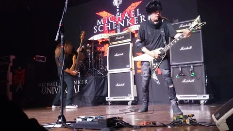 Michael Schenker - Emergency- Arcada Theater/Saint Charles, IL (Chicago) 10/8/22 1st Row