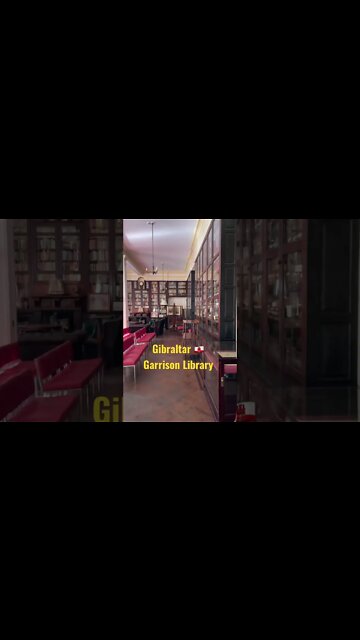 Inside Gibraltar Garrison Library #shorts