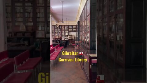 Inside Gibraltar Garrison Library #shorts