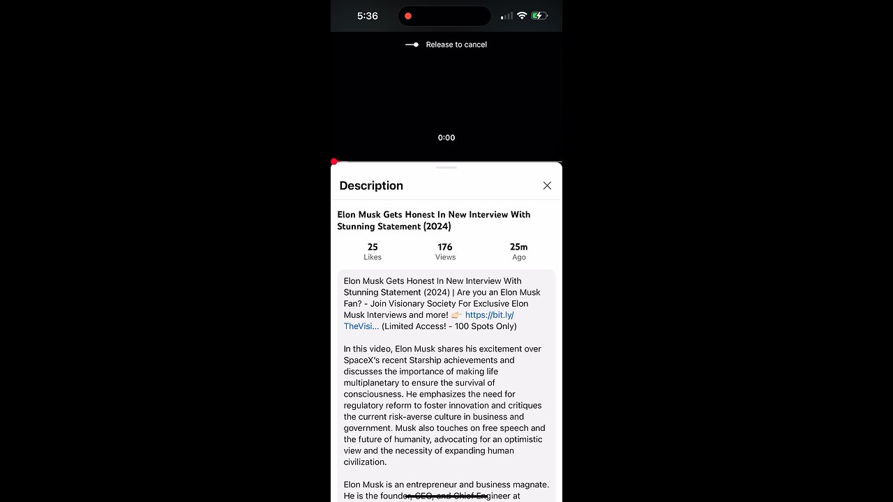 DISILLUSIONING BAD NEWS ABOUT ELON MUSK. PART 1. Please see description,...