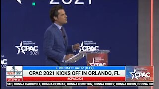 Matt Gaetz - Greatest Threat To Liberty Is Big Gov’t & Big Tech!