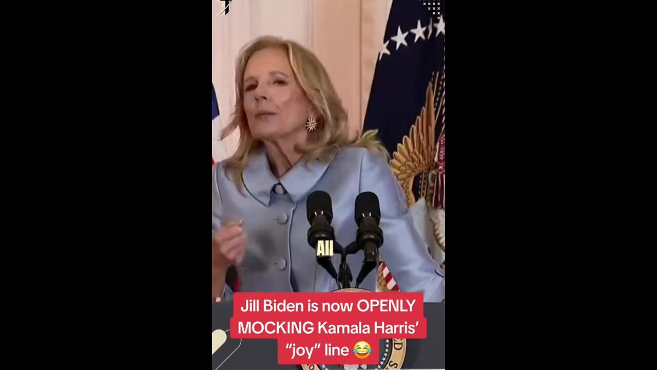 Jill Biden openly mocks Kabala Harris