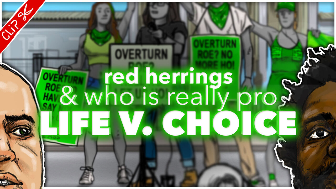 Red herrings & who is really pro life v choice | The REEEEaction to Roe Vs Wade clip