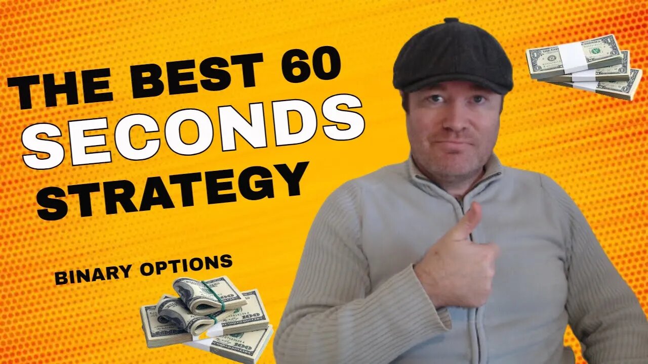 😱😎The Best 60 SECOND Binary Options Strategy With 90% Win Rate💵💻