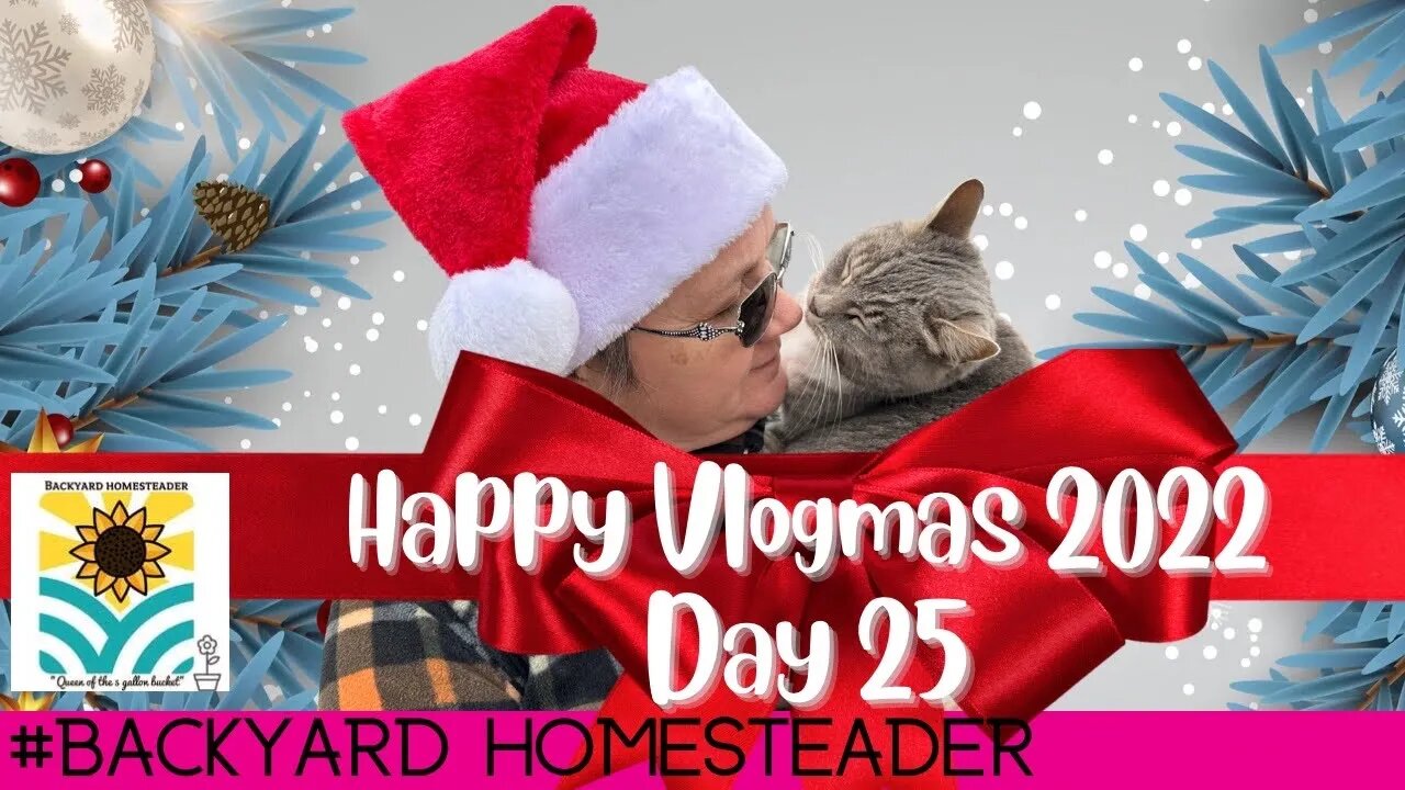 Happy Vlogmas 2022 Day 25 Merry Christmas 🎄 GIVEAWAY