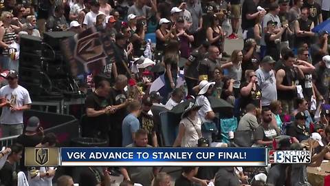 Golden Knights advance to Stanley Cup Final