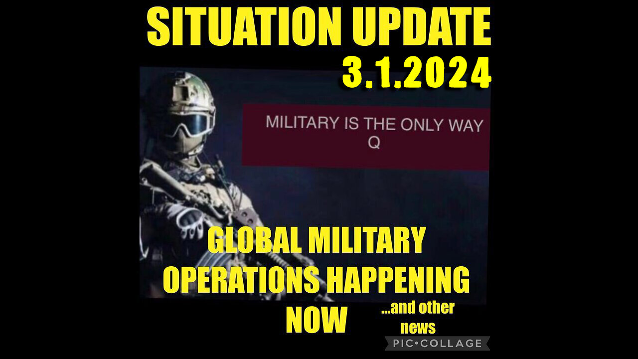 Situation Update 3.1.2024 ~ Trump Return - White Hat Intel ~ Juan O Savin. SGAnon Intel