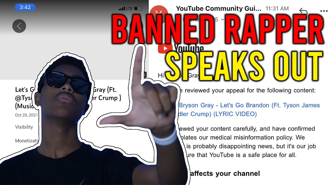 BANNED RAPPER SPEAKS OUT