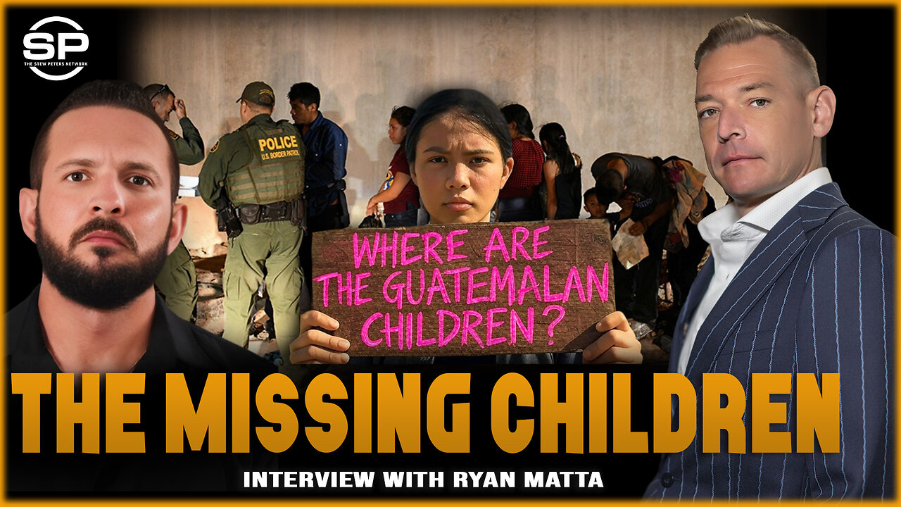 Gov Child Trafficking whistleblower Ryan Matta delves deep into the US-sponsored Child Trafficking Industry