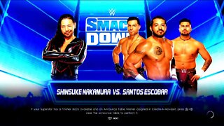 WWE Friday Night Smackdown Shinsuke Nakamura vs Santos Escobar