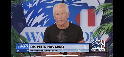 Dr. Peter Navarro - “ It’s just like a murderers row…people who disrespected Trump “