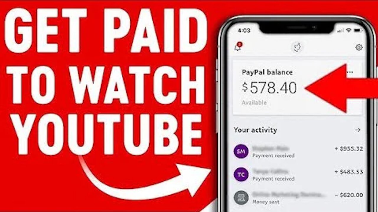 how to make money by watching youtube