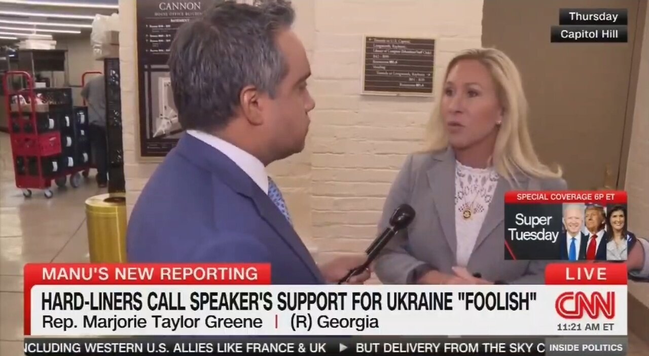 Rep MTG: We Weren't Elected To Fund Ukraine