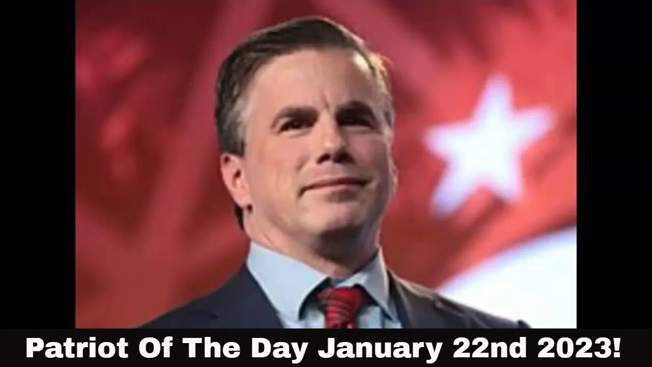 Patriot Of The Day January 22nd 2023!