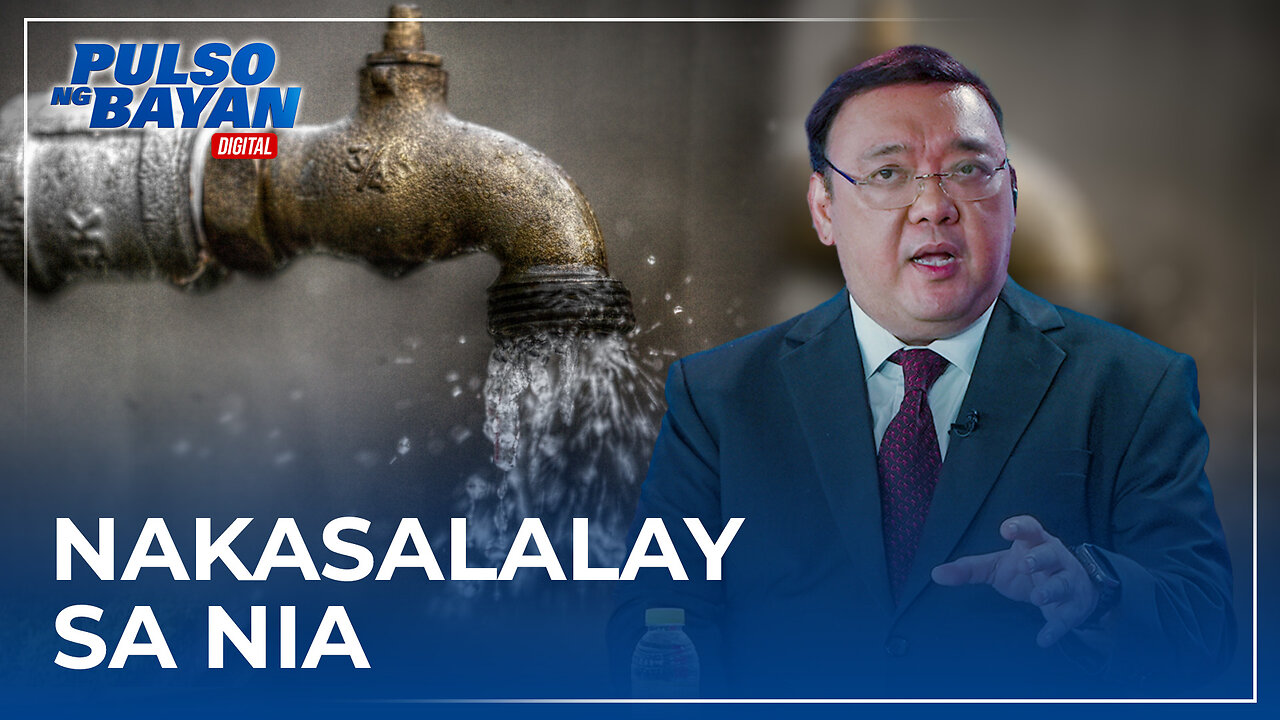 Atty. Roque: Nakasalalay ang ating supply ng tubig sa National Irrigation Administration.