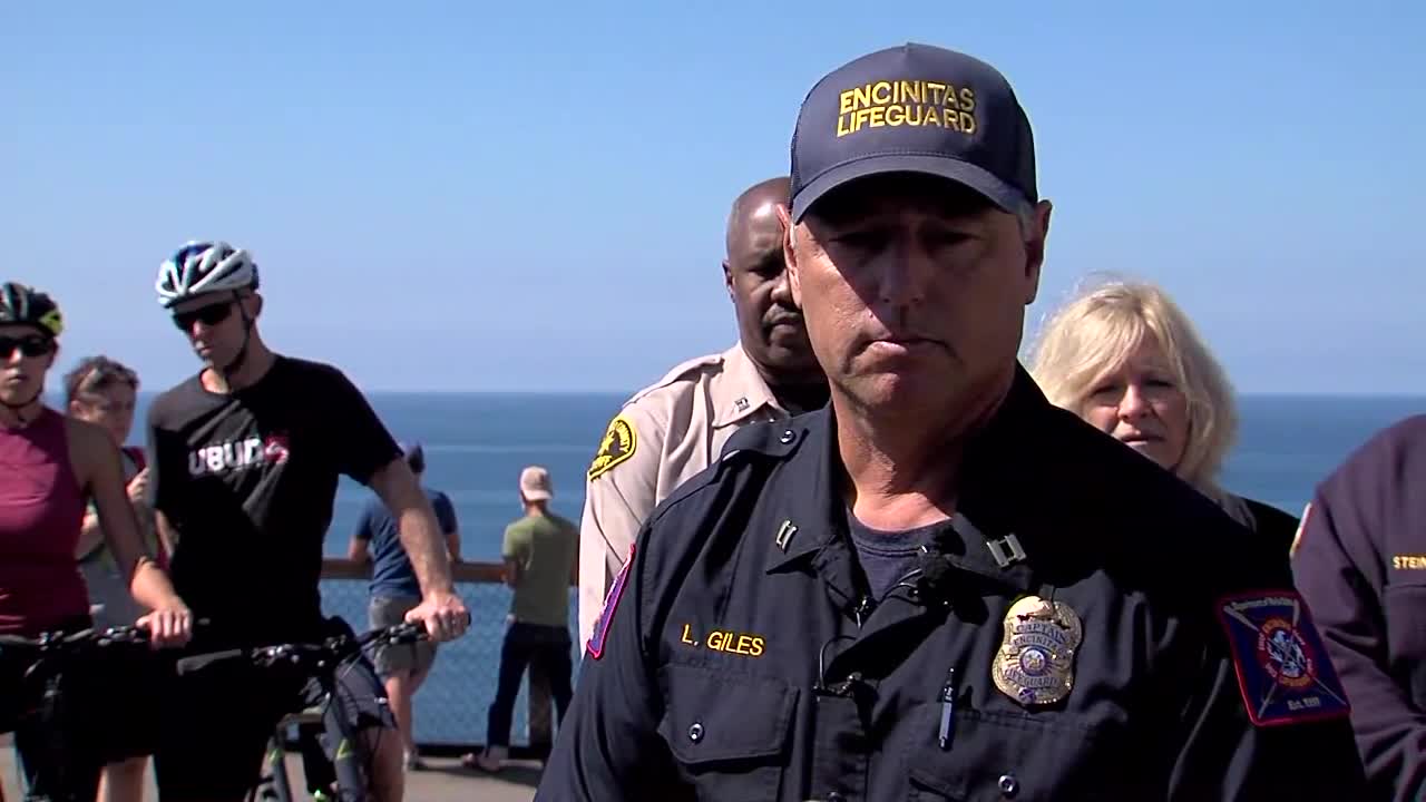 Officials give update on Encinitas shark attack