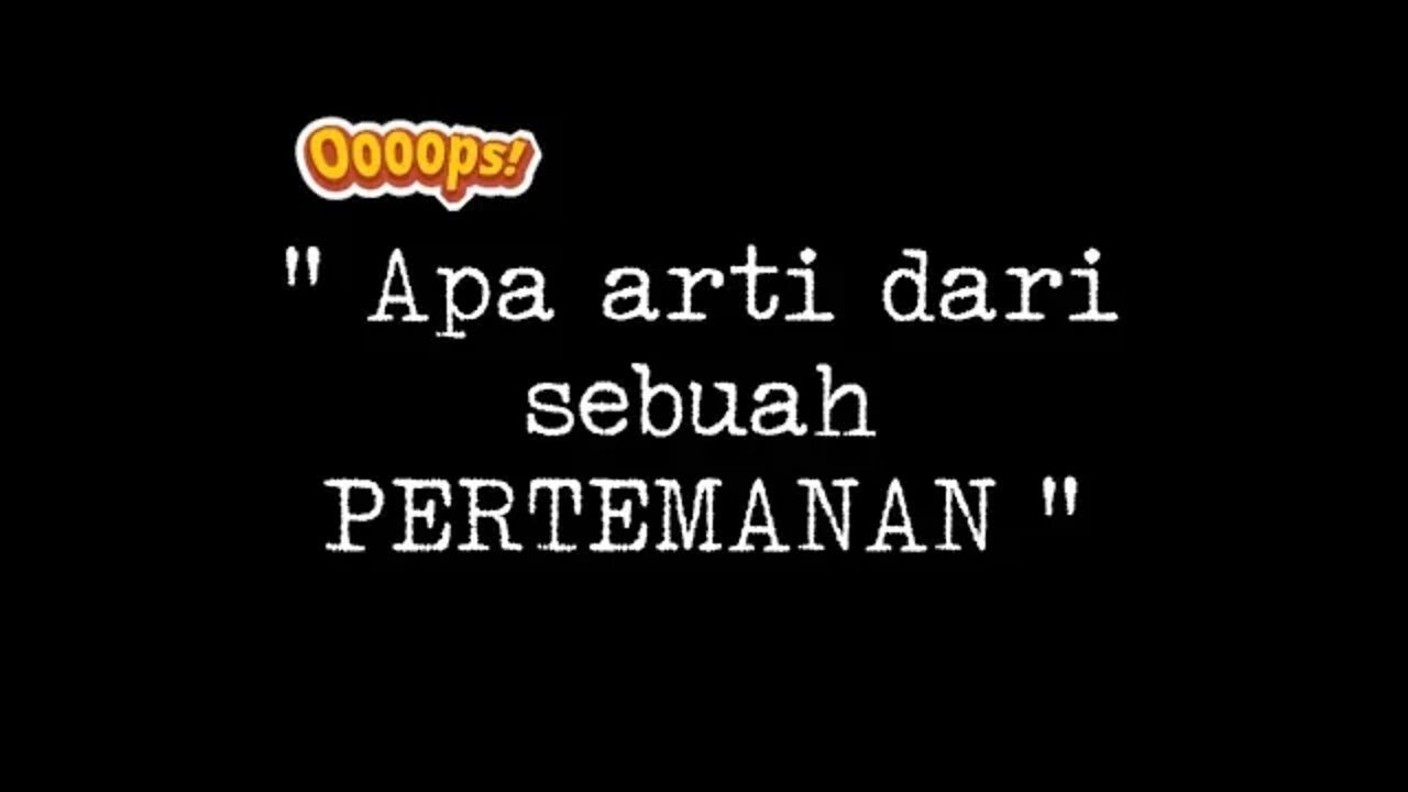 Apa arti teman - ( kata kata TikTok puisi) #shorts