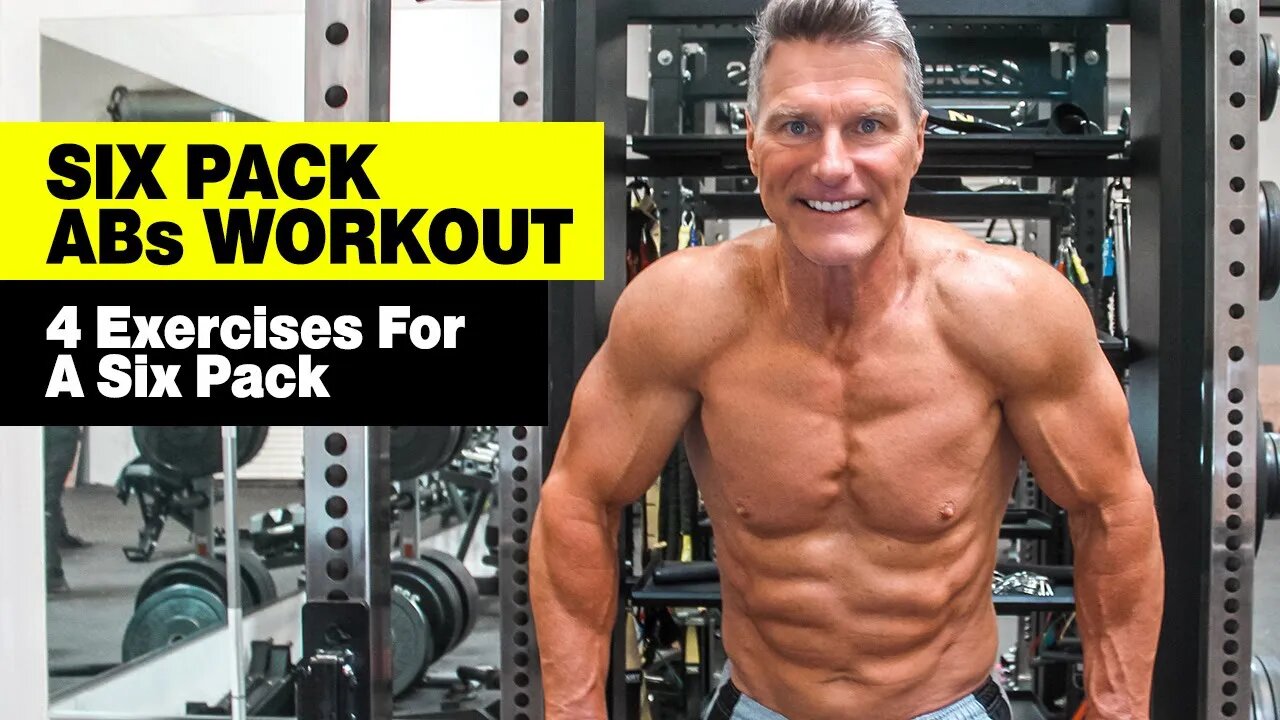 SIX PACK ABS WORKOUT | 4 Exercises For A Six Pack