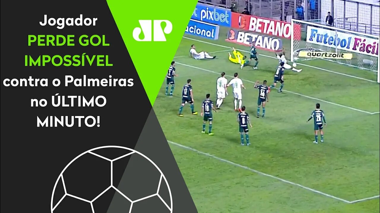 MEU DEUS! EU NUNCA VI ISSO! OLHA o GOL INACREDITÁVEL que o América-MG PERDEU contra o Palmeiras!