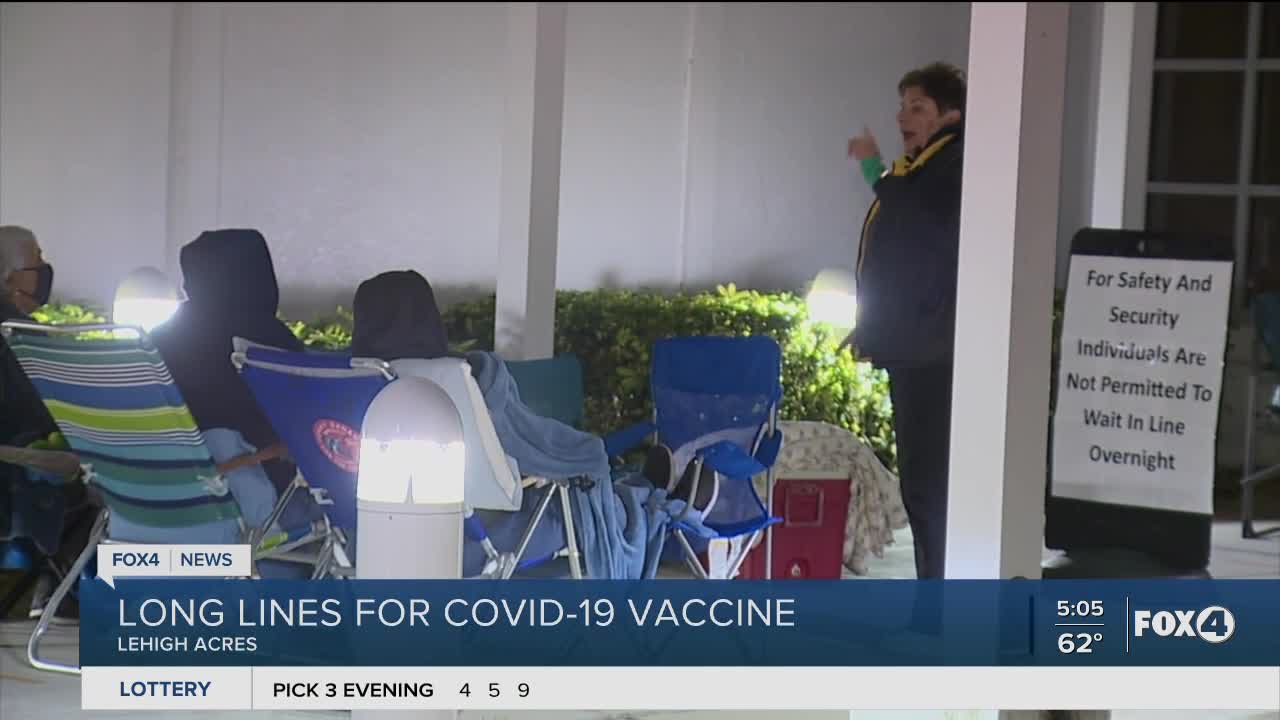 Coronavirus vaccination sites in Southwest Florida