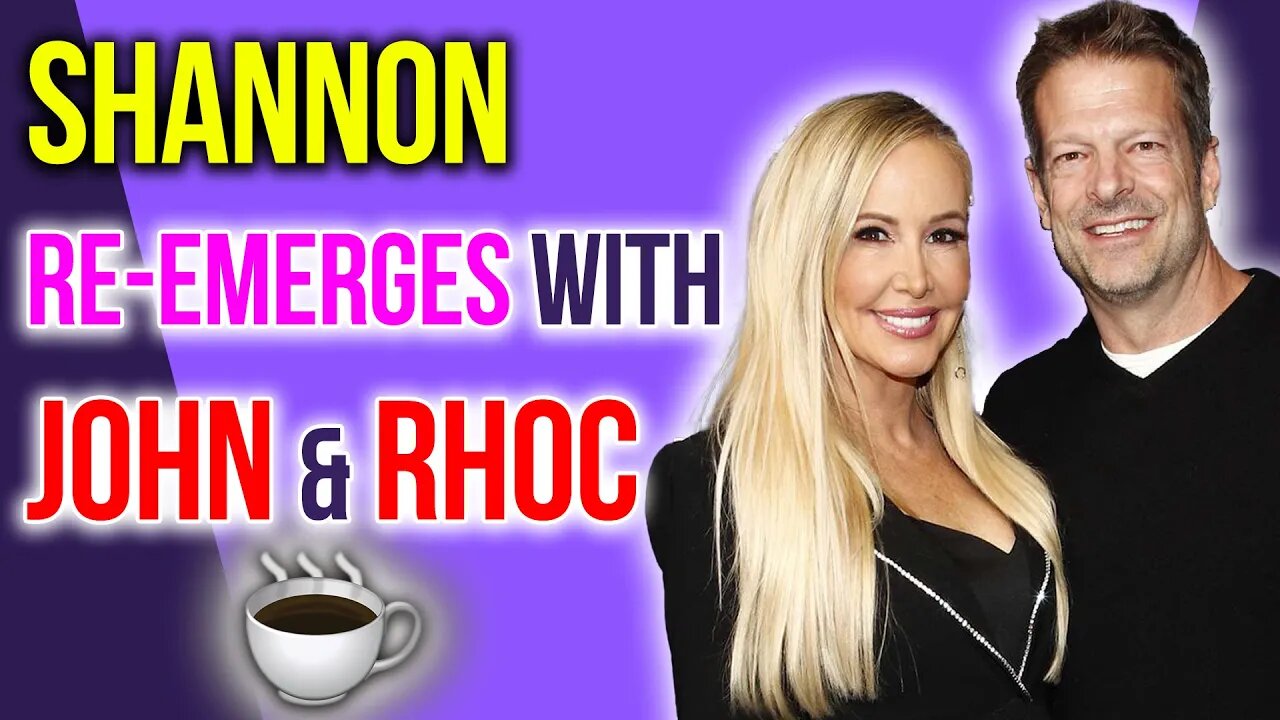 RHOC Shannon Re-emerges with John Janssen & RHOC Tea! #rhoc #tamrajudge #bravotv