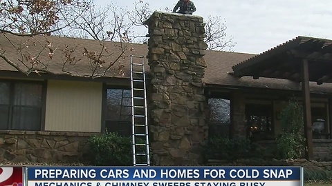 Preparing Cars and Homes for Cold Snap