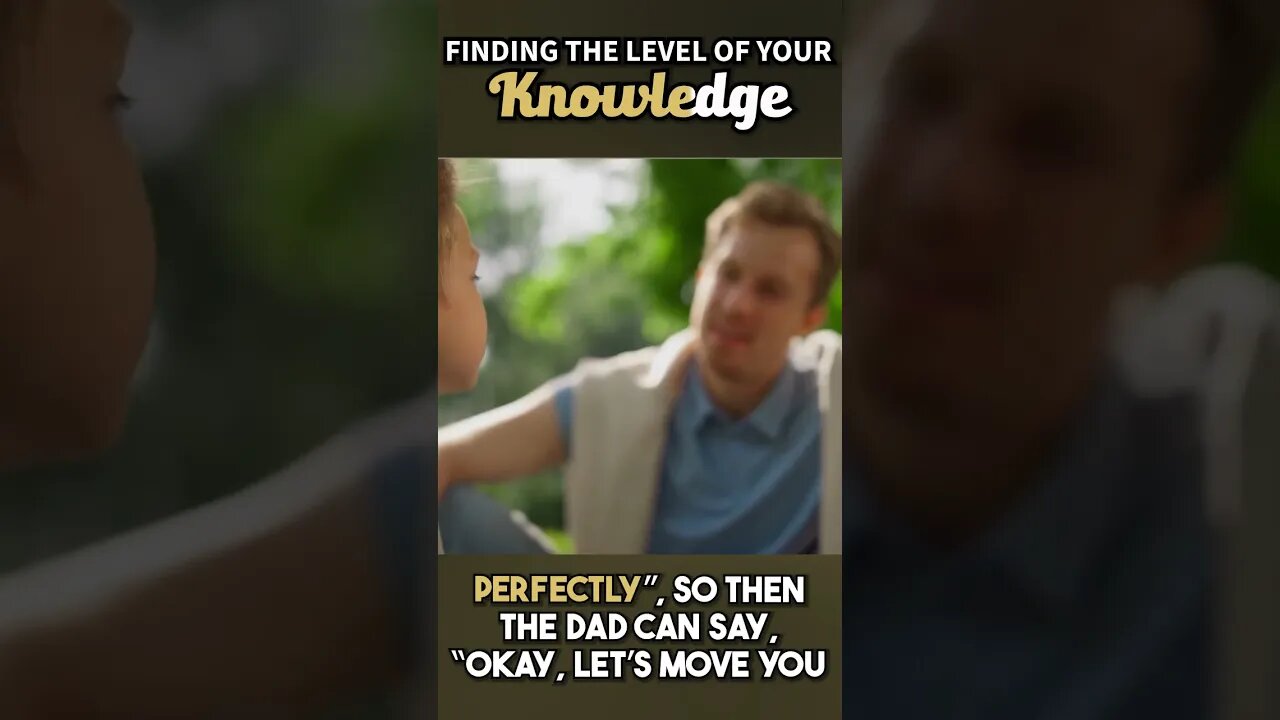 Finding The Level Of Your Knowledge #shorts