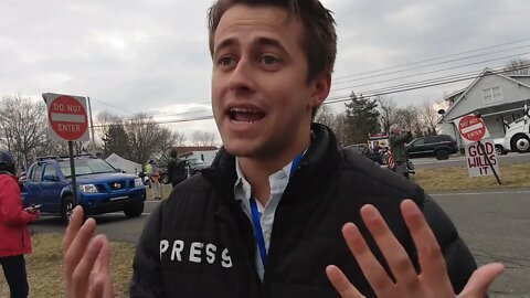 Meet the free PRESS of the People's Convoy. One American News