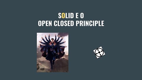 SOLID: OPEN CLOSED PRINCIPLE