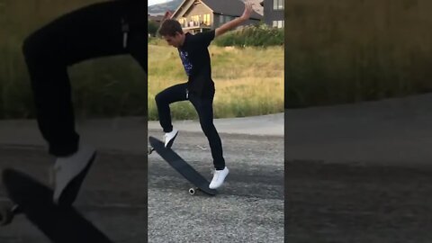 Lil freestyle line. #longboarding