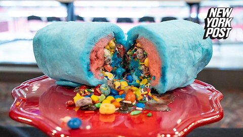 'Cotton candy burritos' are America's latest deliciously horrifying stadium food