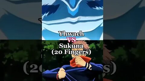 Yhwach vs Sukuna (20Fingers) who is stronger ? #bleach #bankai #jujutsukaisen #sukuna #yhwach#anime