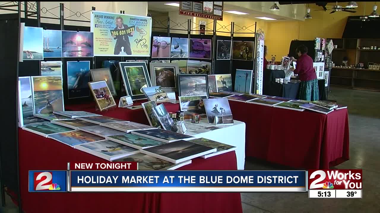 Shop local at Blue Dome Holiday Market