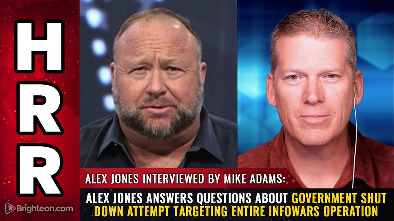 Alex Jones answers questions about government SHUT DOWN attempt