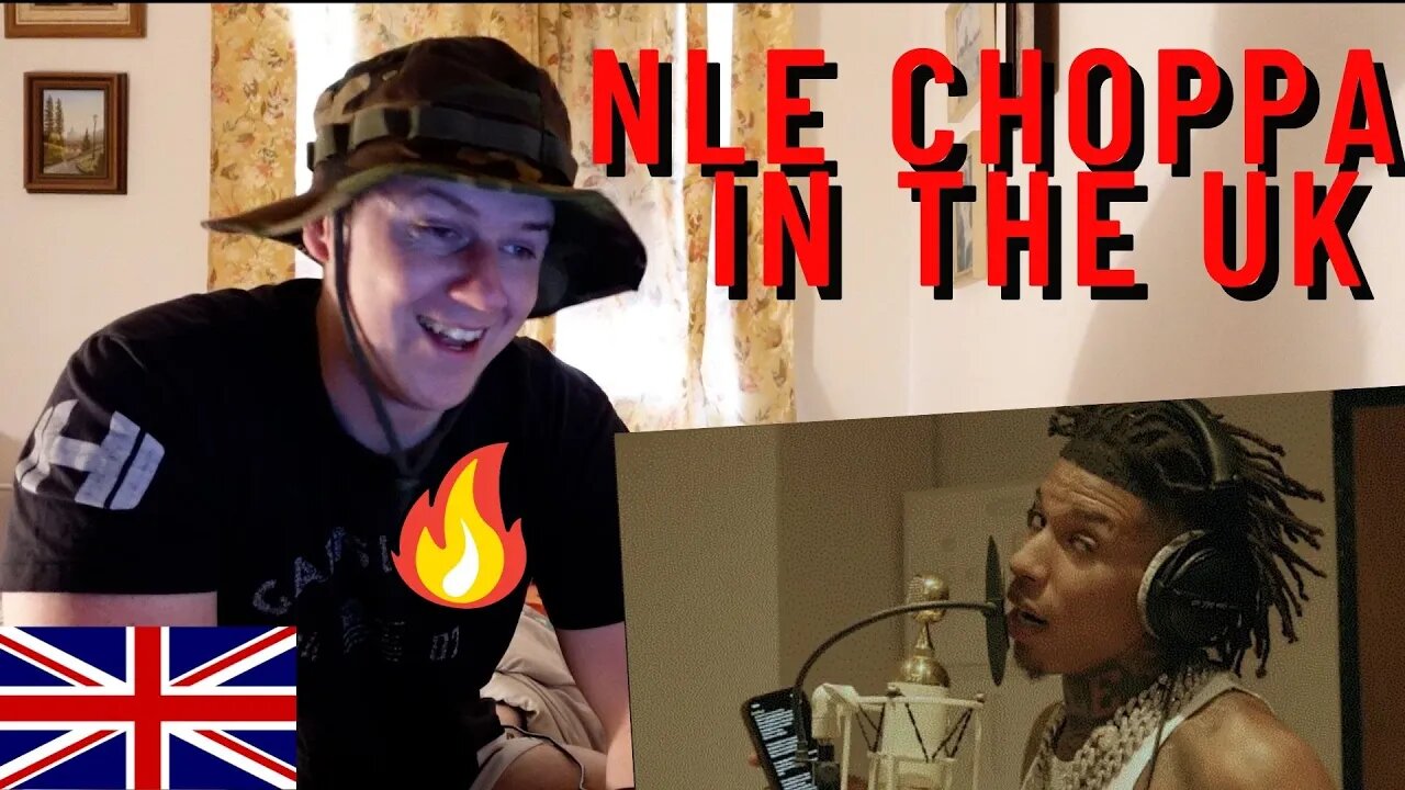 NLE CHOPPA - IN THE UK!! ((IRISH GUY REACTION!!))