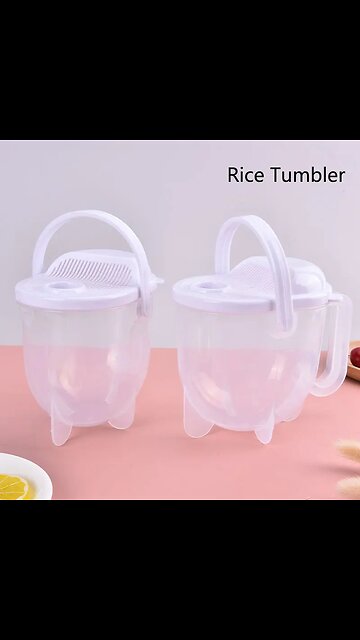 1PC Convenient Kitchen Plastic Cleaning Quick Wash The Rice Device