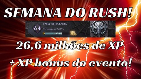 Rushar XP no Passe de Batalha no fim da 4a e no inicio da 5a temporada!