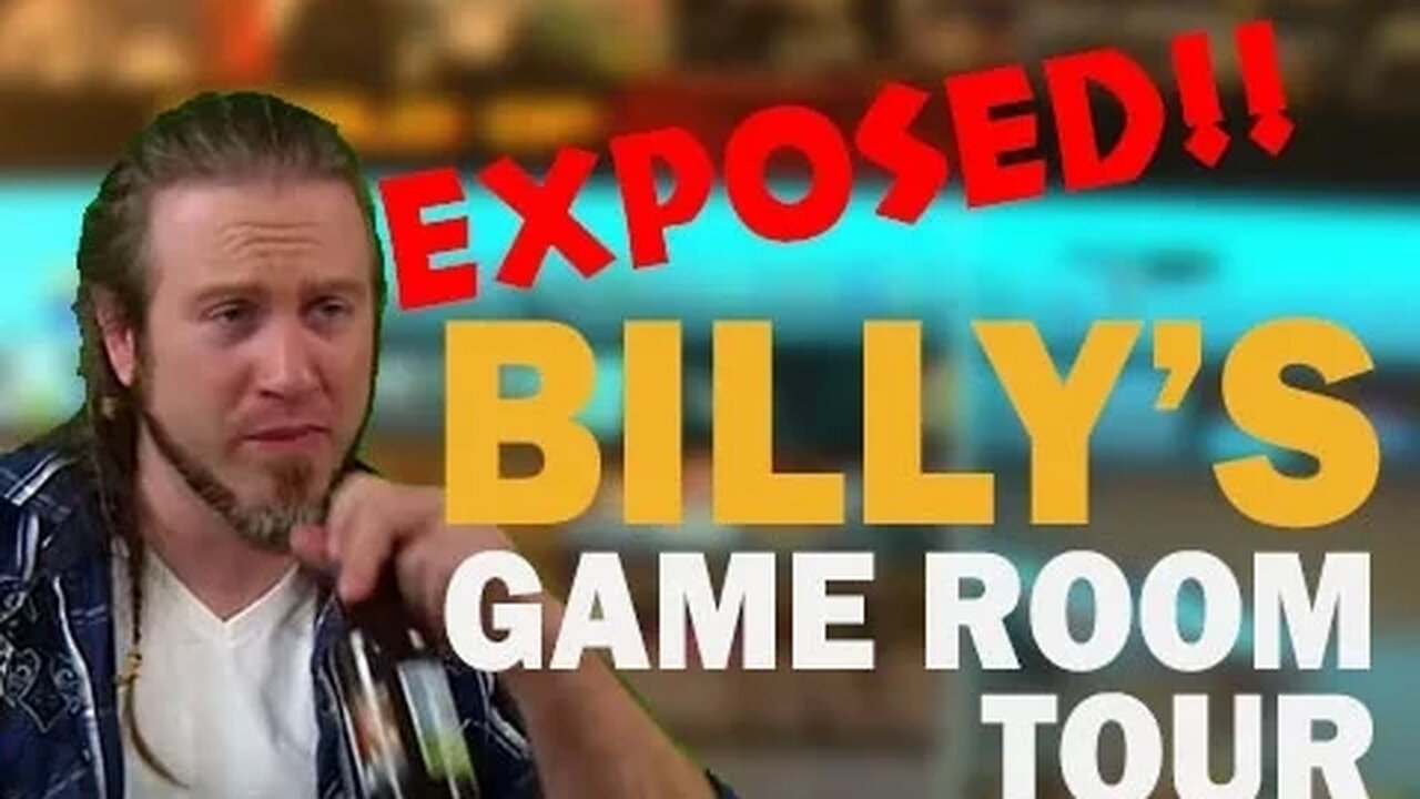 Billy's Game Room Tour. Cringiest Game Room on the internet! Exposed!
