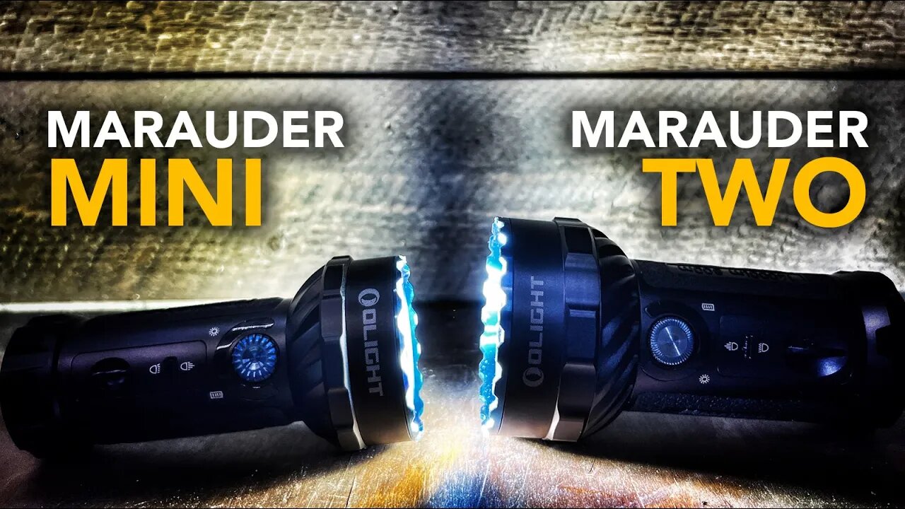 Olight Marauder Mini vs. Marauder 2