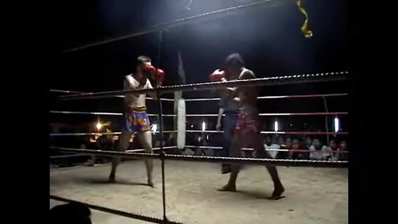 muay thai fight. Thailand 2002