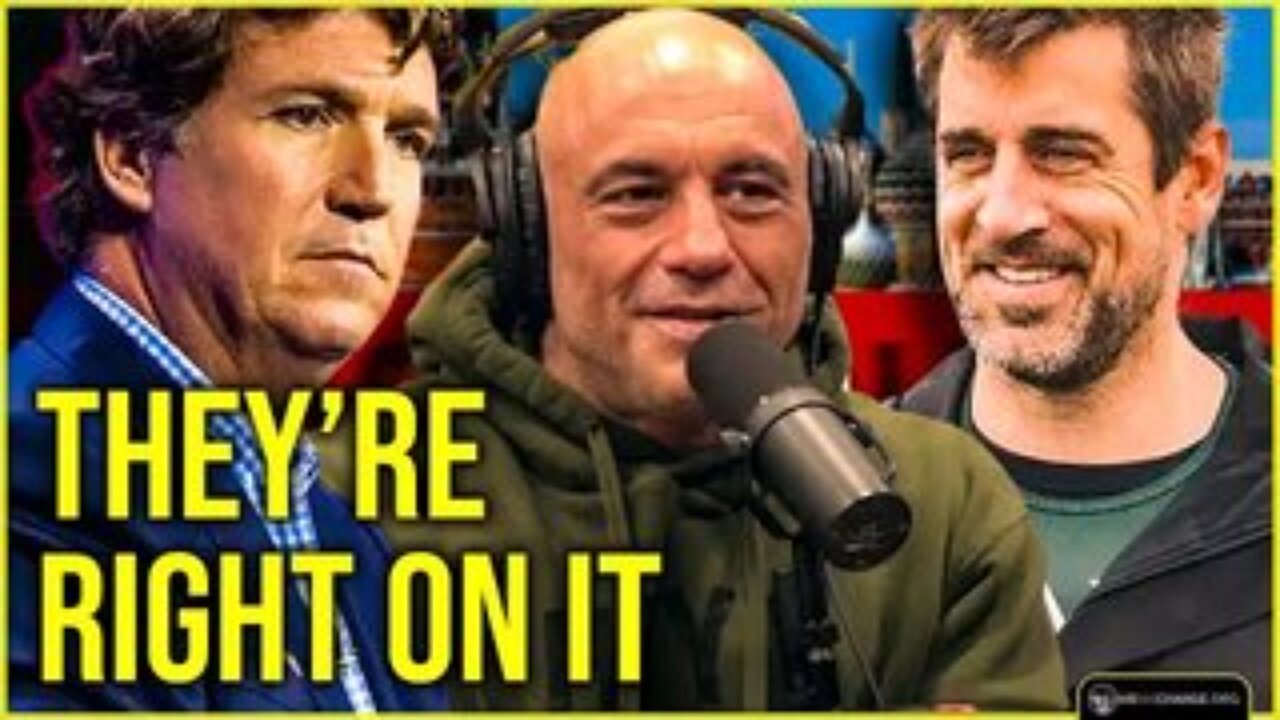 Joe Rogan And Aaron Rodgers Drop Bombshell On (REDACTED) Industrial Complex