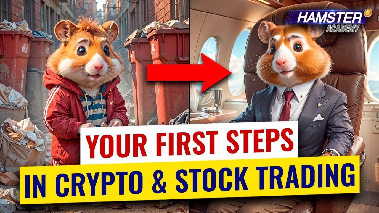 Trading basics for stocks and crypto 📈: 5-Step Guide ⚡️ Hamster Academy