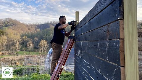 Quick and Easy RECYCLED Bull Shelter