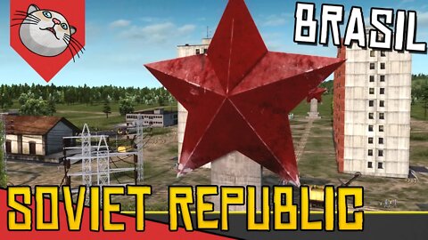 COMUNISMO Chegou ao BRASIL SOCIALISTA- Workers & Resources Soviet Republic [Gameplay Português PTBR]