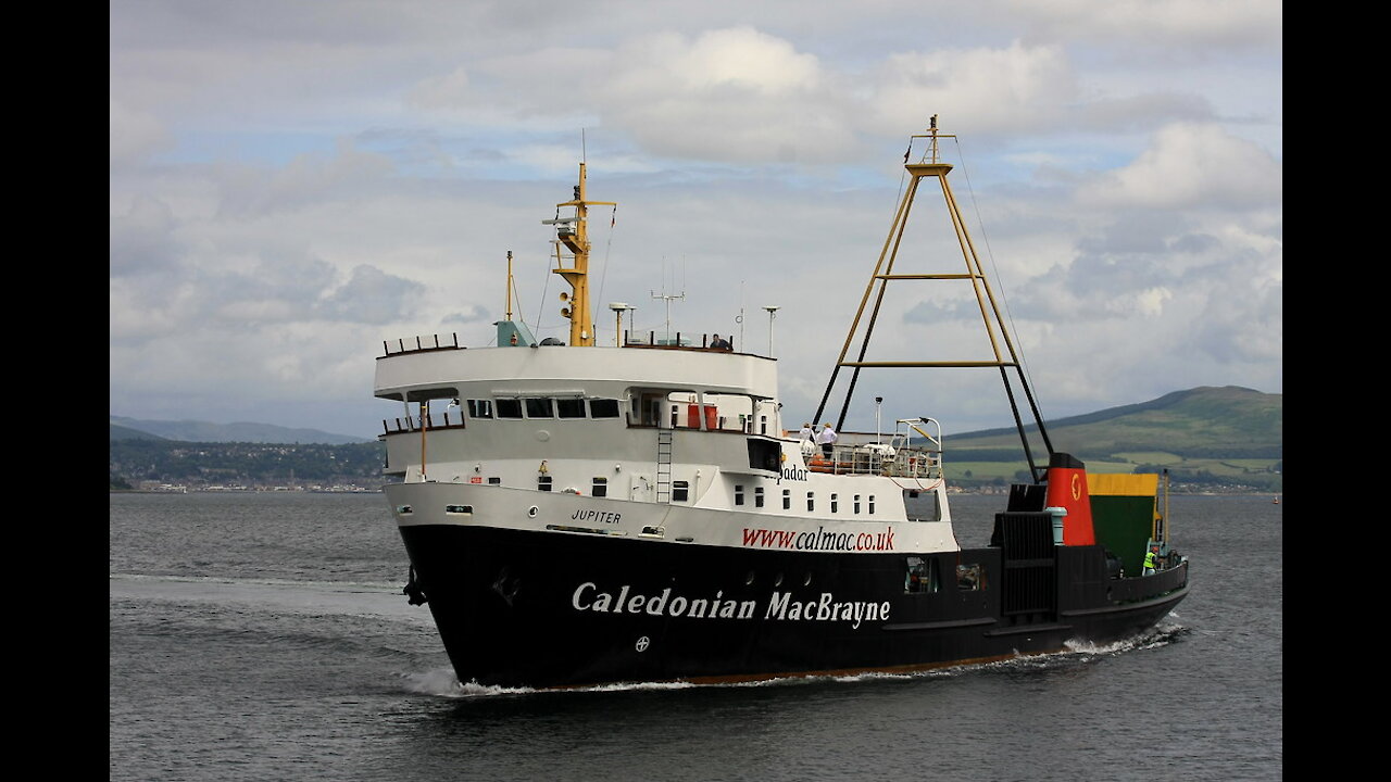 Dunoon to Gourock Ferry Crossing in Scotland, 1986