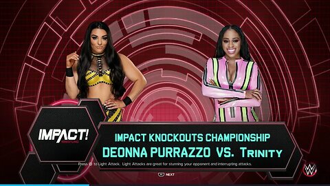 Impact Wrestling Emergence 2023 Trinity vs Deonna Purrazzo for the Impact Knockouts World Title