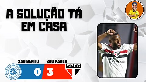 Sao Bento 0x3 SPFC - Luan e Galoppo ganham as vagas
