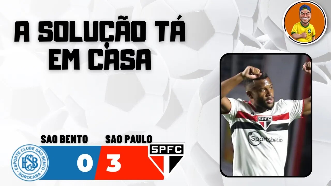 Sao Bento 0x3 SPFC - Luan e Galoppo ganham as vagas